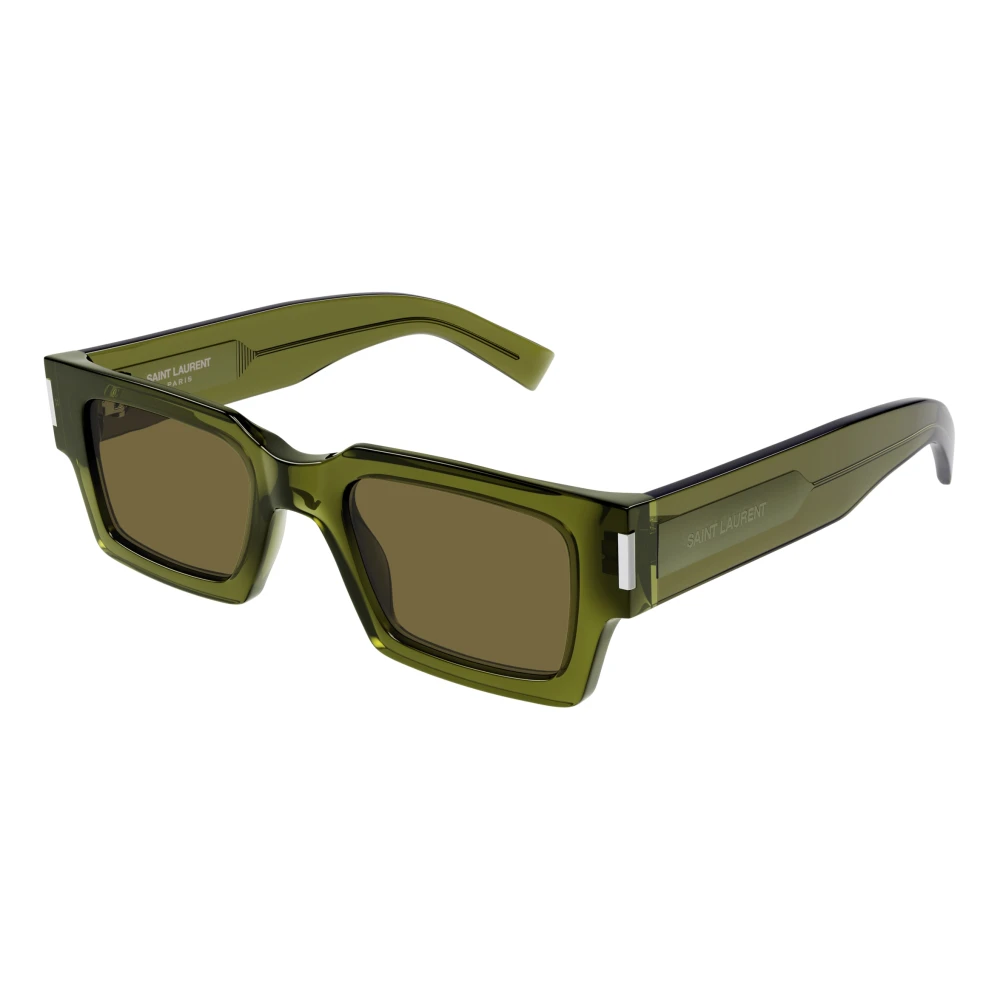 Saint Laurent Women's Green Sunglasses, 50 Mm, Iconic Sunglasses