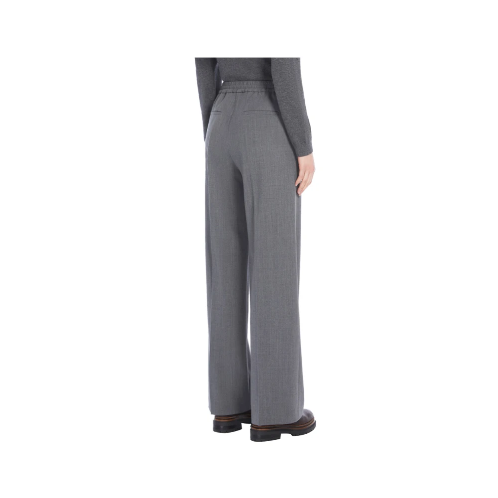 Max Mara Weekend Grijze Weekendbroek voor vrouwen Gray Dames