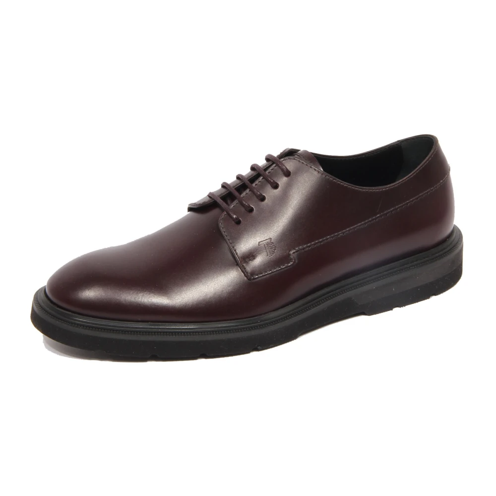 Tod's Mannelijk Rood Derby Fondo Gomma Bicolore