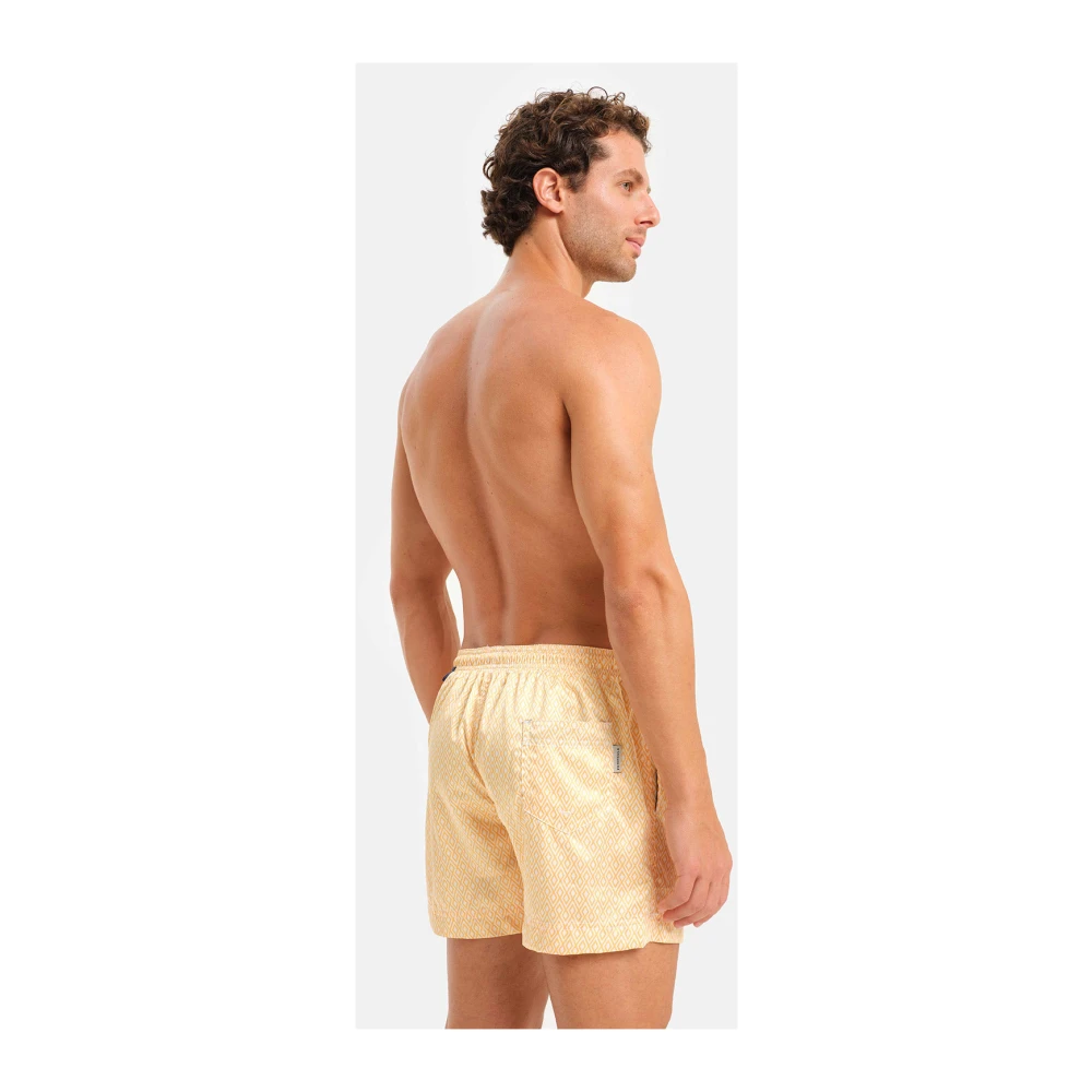 Peninsula Mediterrane Stijl Zwemkleding Beige Heren