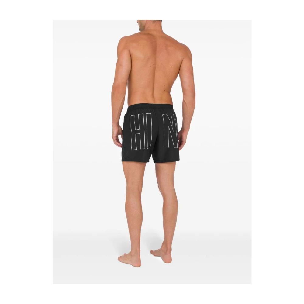 Moschino Zwart Zee Kleding Stijlvol Black Heren