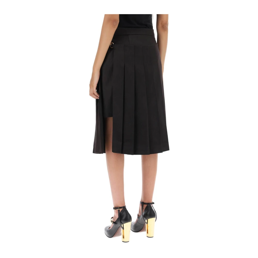 Fendi Denim Mini Rok Brown Dames