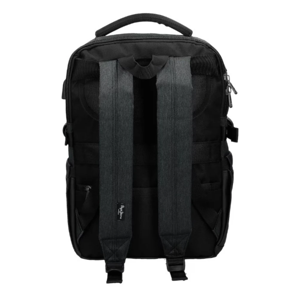 Pepe Jeans Heren Laptop Rugzak Black Heren