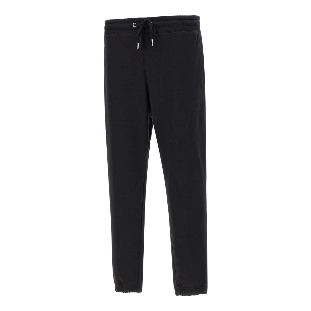 Sun68 Zwarte katoenen jogger met elastische tailleband Black Heren