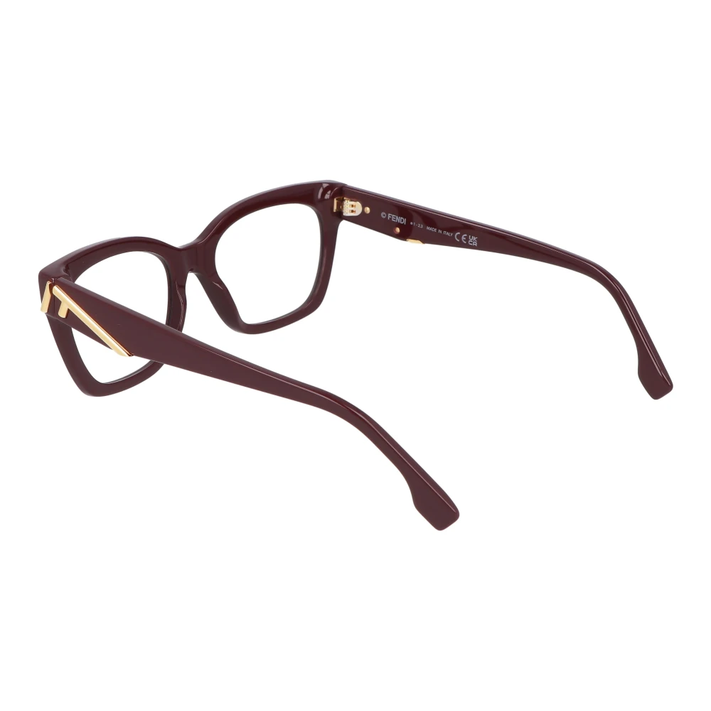 Fendi Kattenogen Bril Purple Dames