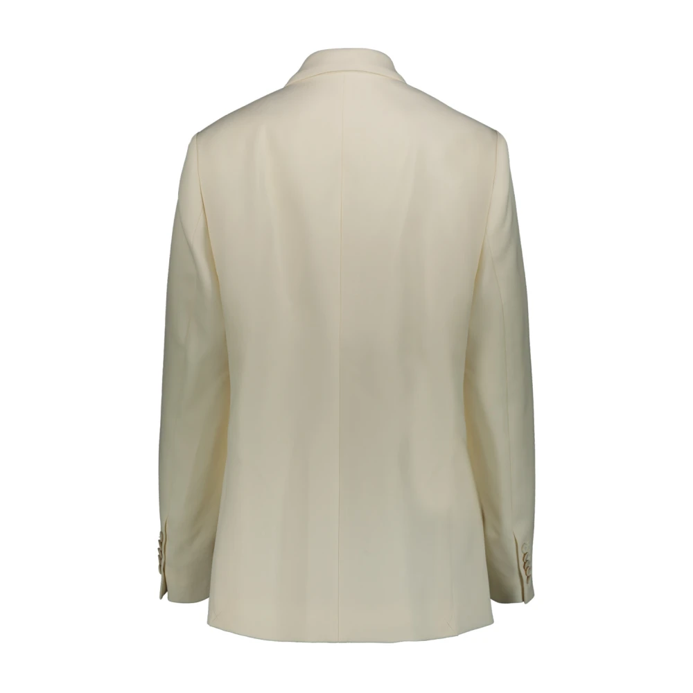 Wardrobe.nyc Oversized Single Breasted Blazer White Dames