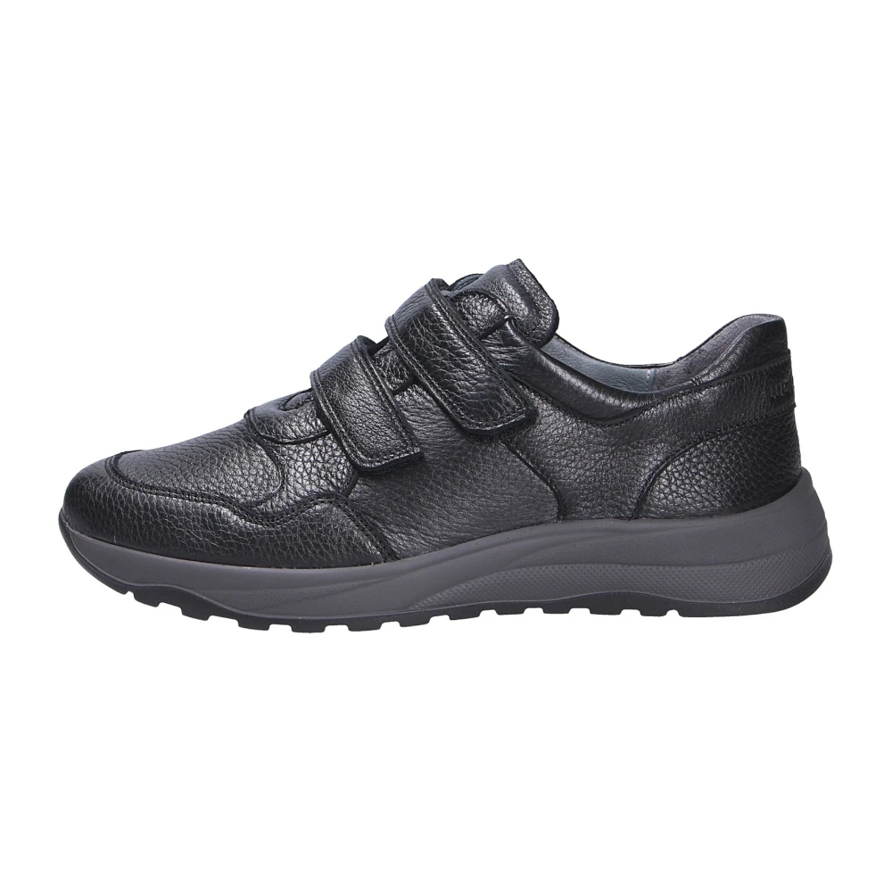 Waldläufer K-John Slipper Heren Schoenen Zwart