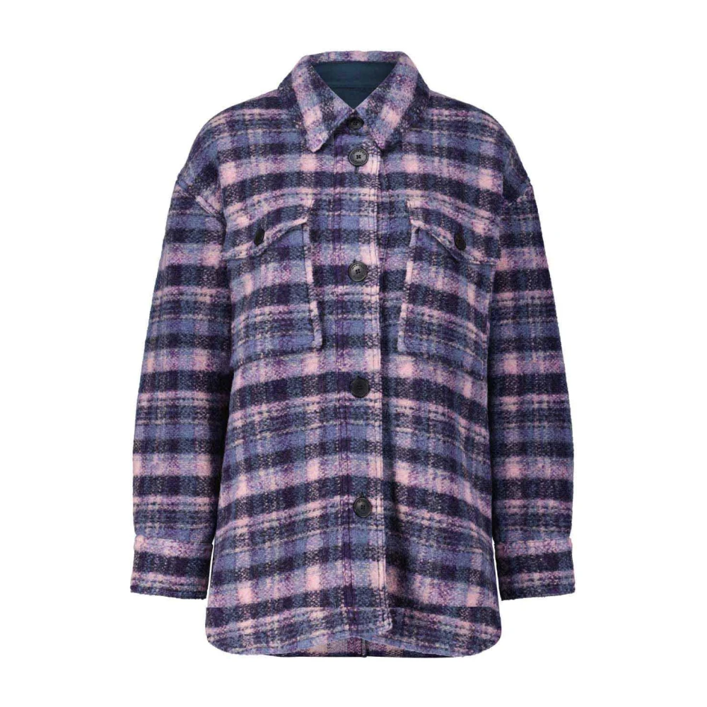 Isabel marant Korte wollen jas Harveli Multicolor Dames