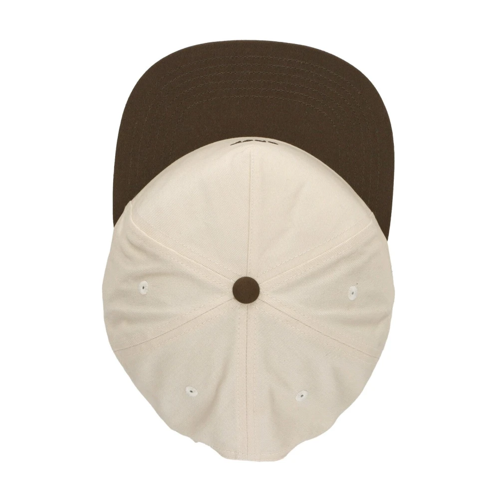 Obey Gebogen Klep Snapback Pet Ongebleekt Multi Beige Heren