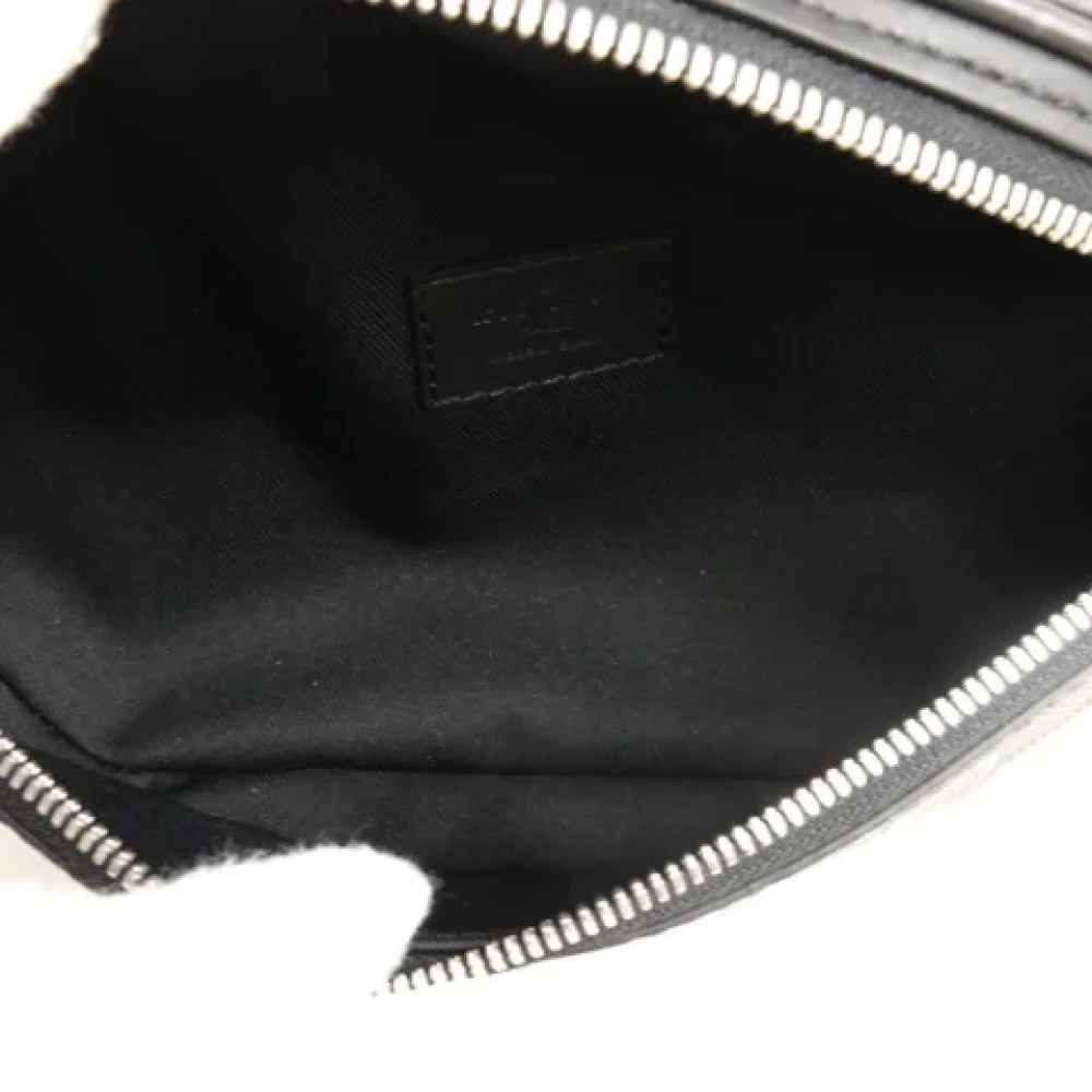 Louis Vuitton Vintage Pre-owned Fabric louis-vuitton-bags Black Heren