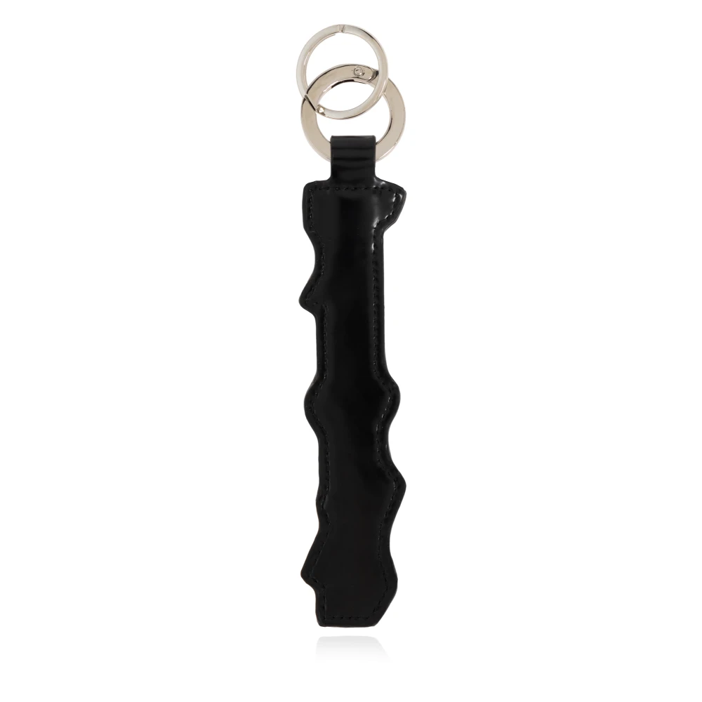 Palm Angels Sleutelhanger met logo Black Heren
