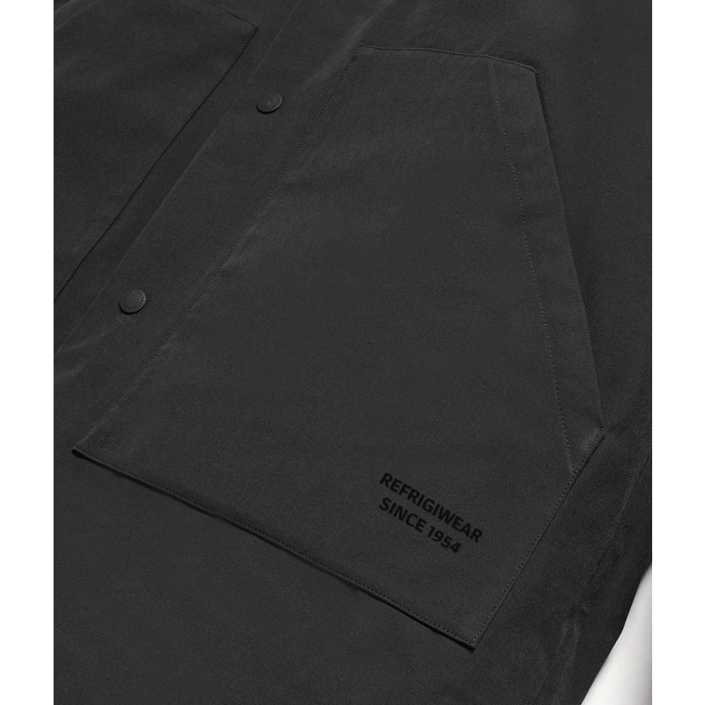 RefrigiWear Stijlvolle jassen voor mannen en vrouwen Black Heren