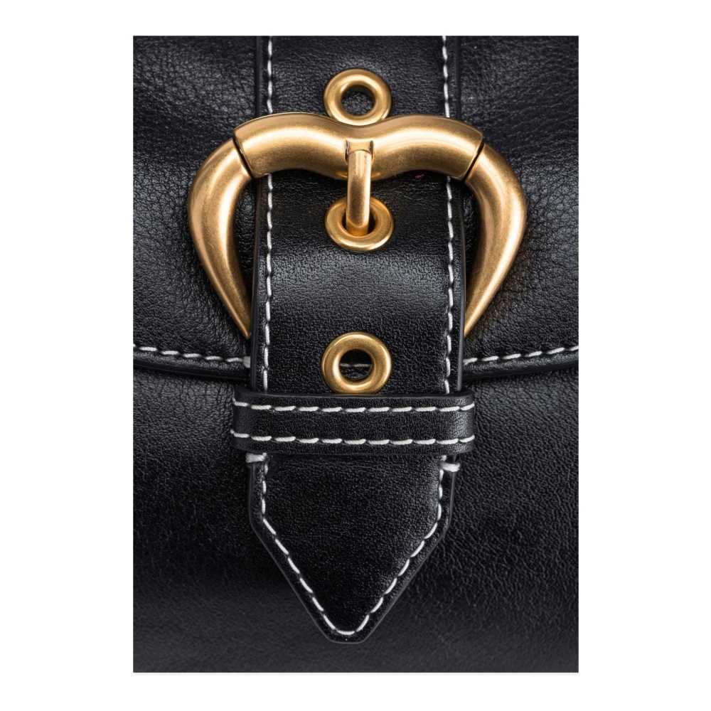 pinko Stijlvolle Handtas voor Trendy Vrouwen Black Dames