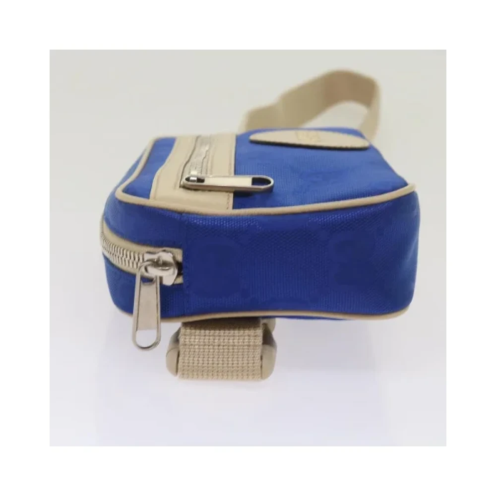 Gucci Vintage Pre-owned Nylon gucci-bags Blue Dames