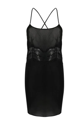 Svart Body Chemise