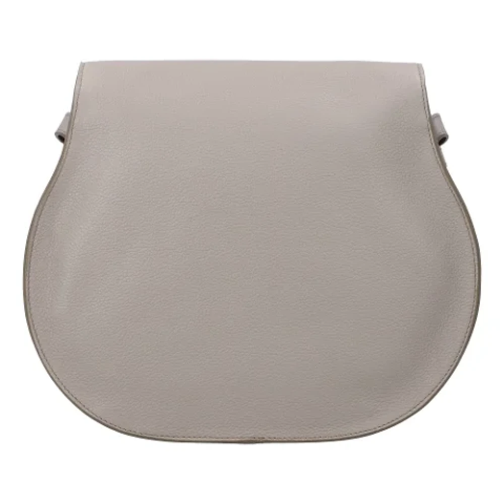 Chloé Leather handbags Gray Dames