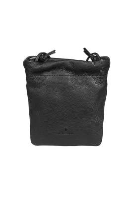 Snygg läder crossbodyväska