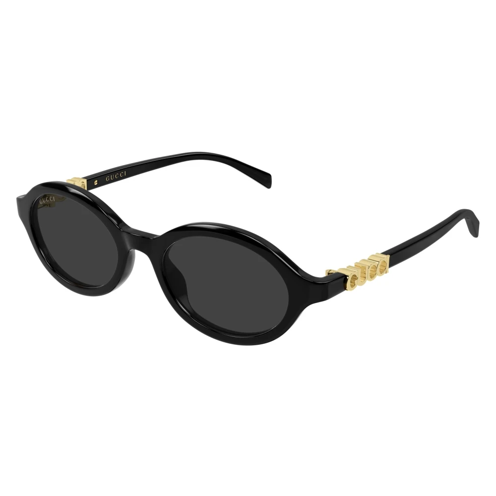 Gucci Unisex Black Sunglasses, 51 Mm, Panthos Sunglasses