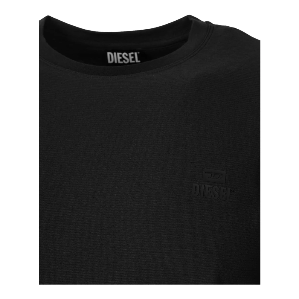 Diesel Long Sleeve Tops Black Heren