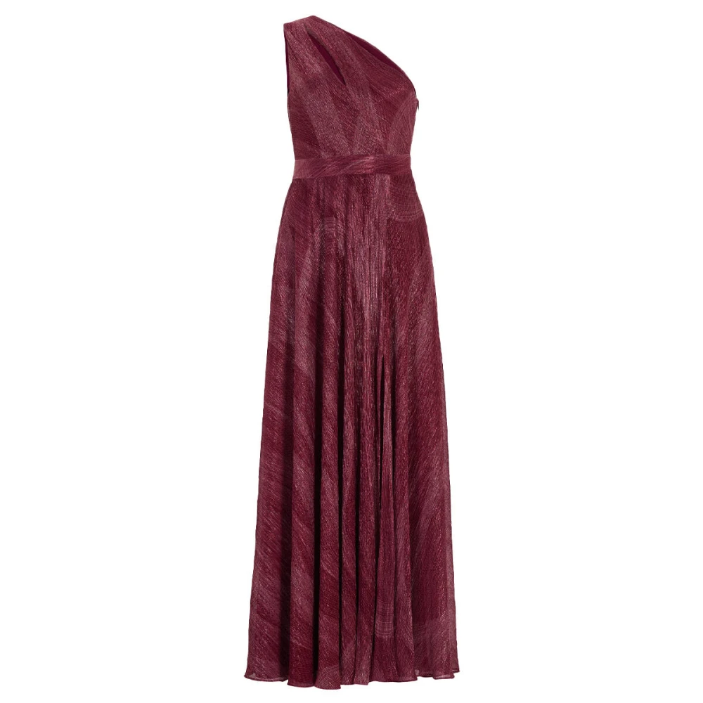 Swing Asymmetrische Avondjurk met Cut-out Red Dames
