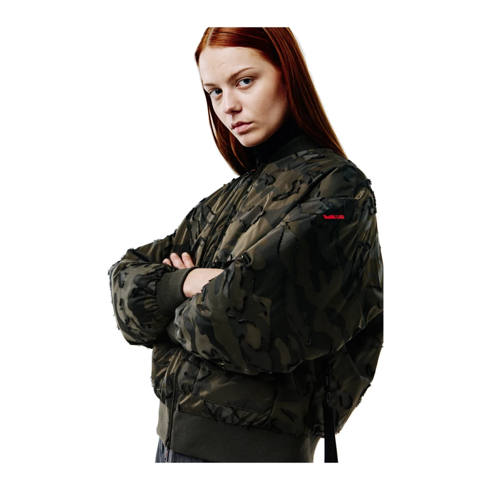Afterlabel Candle Bomber Jas Green Dames