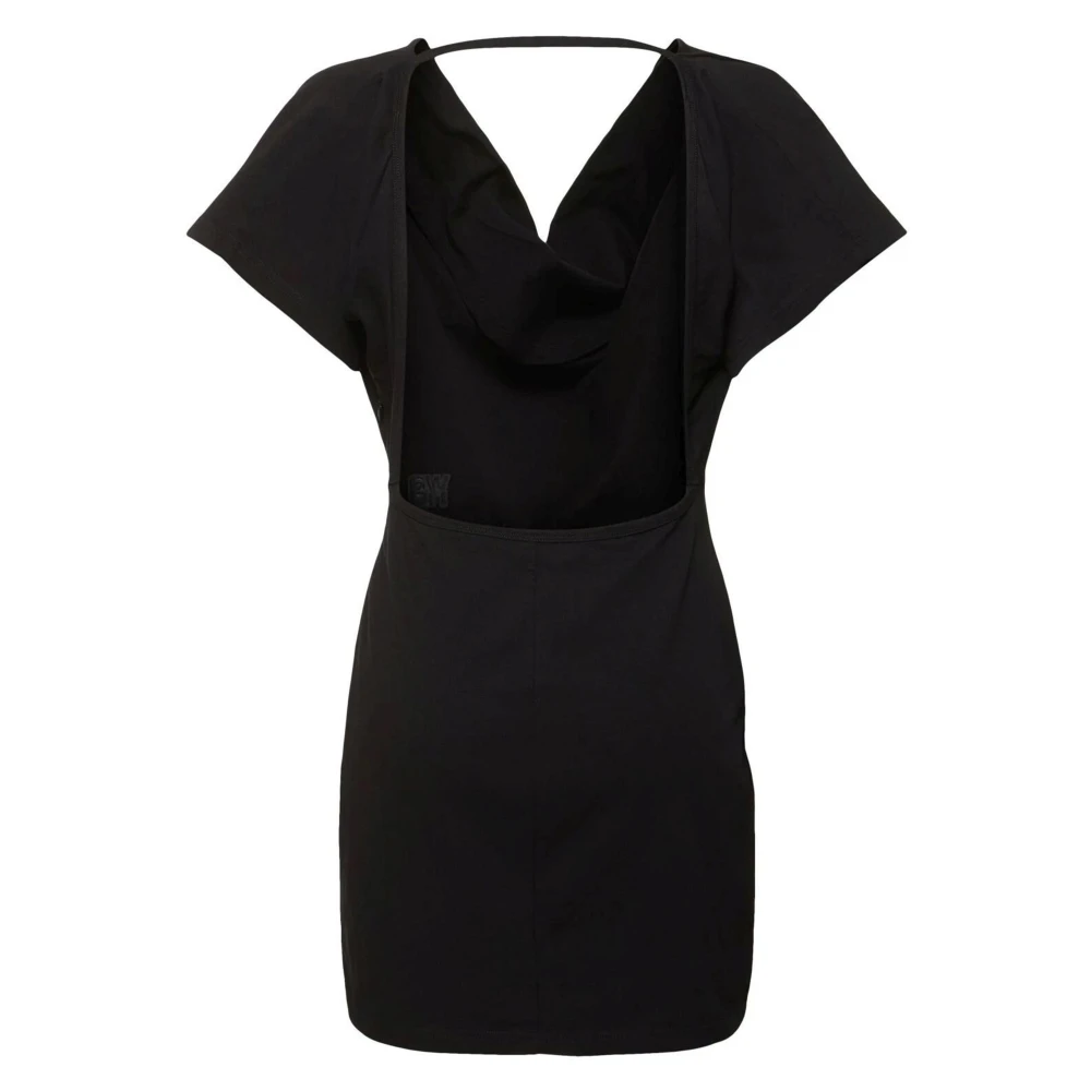 alexander wang Cowl Neck Jurk Black Dames