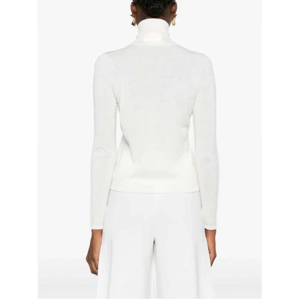 Max Mara Luxe Kasjmier Gebreide Kleding voor Vrouwen White Dames