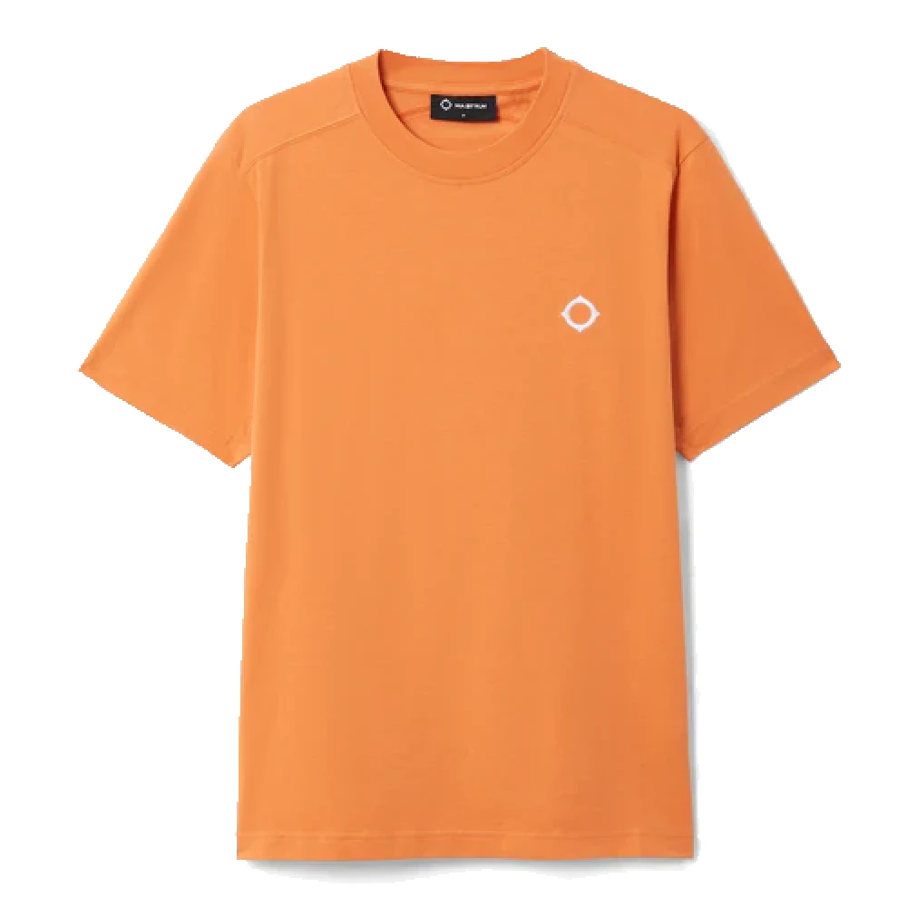 Ma.strum Icon T-shirt Coral Gold-S Orange Heren
