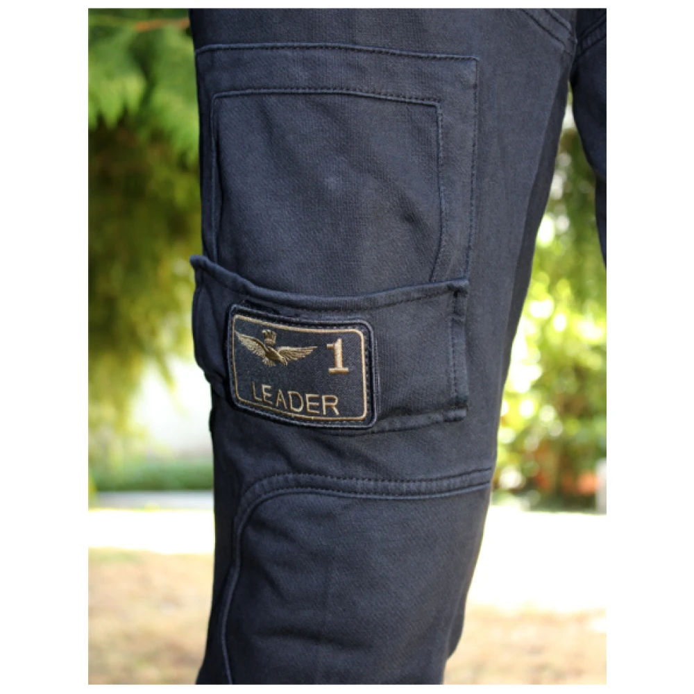 aeronautica militare Katoenen Anti-G Joggingbroek Black Heren