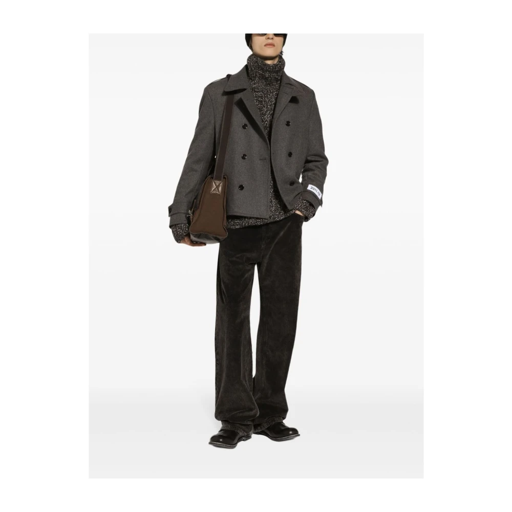 Dolce & Gabbana Klassieke Straight Leg Zwarte Jeans Black Heren