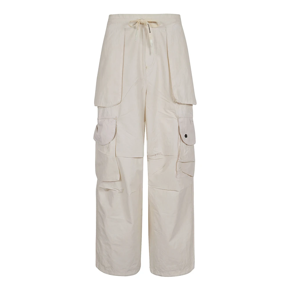 A Paper Kid Wide Trousers White Heren