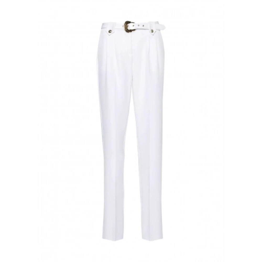 Versace Veckad Dragkedja Byxor White, Dam