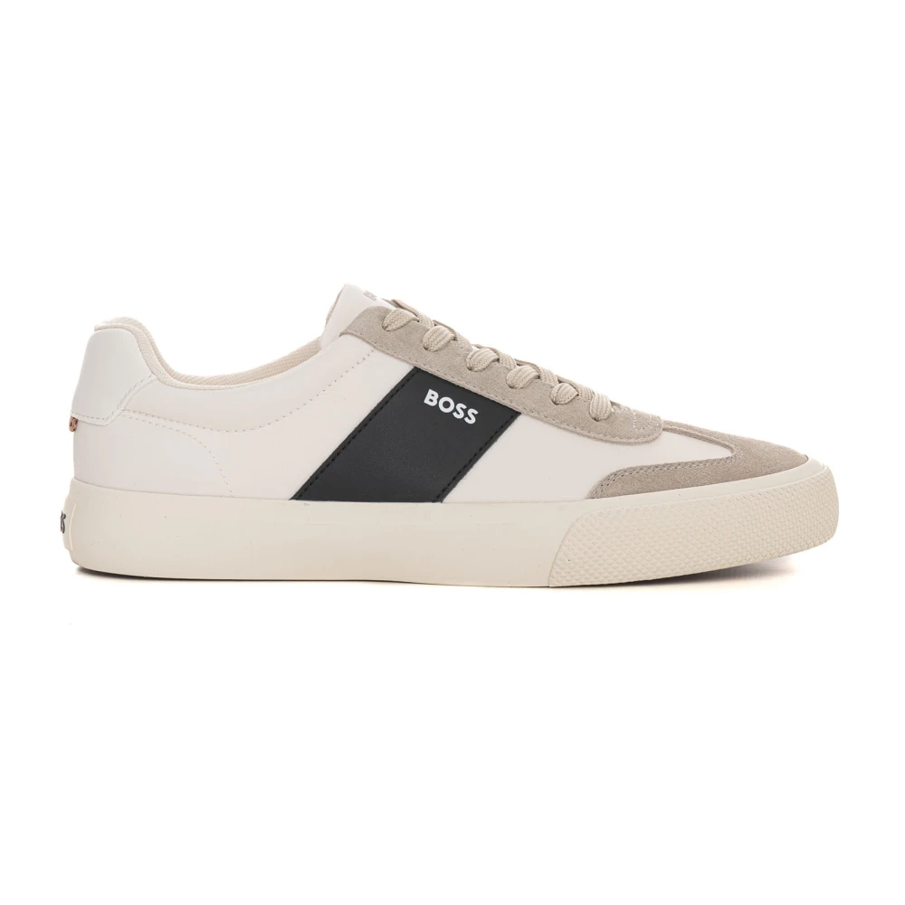 Hugo Aiden-tenn Sneakers Heren Schoenen Beige