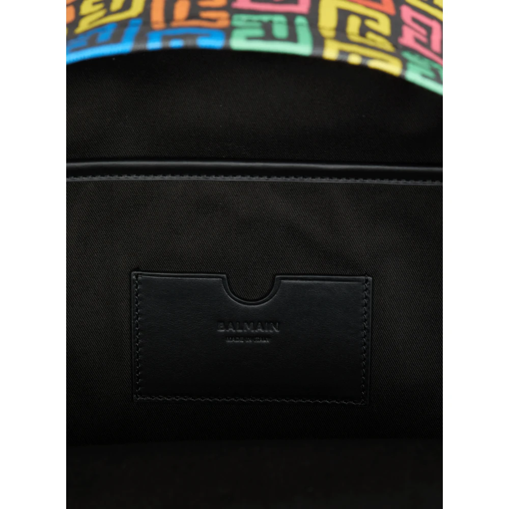 Balmain Multicolor PB Labyrinth canvas rugzak Multicolor Heren