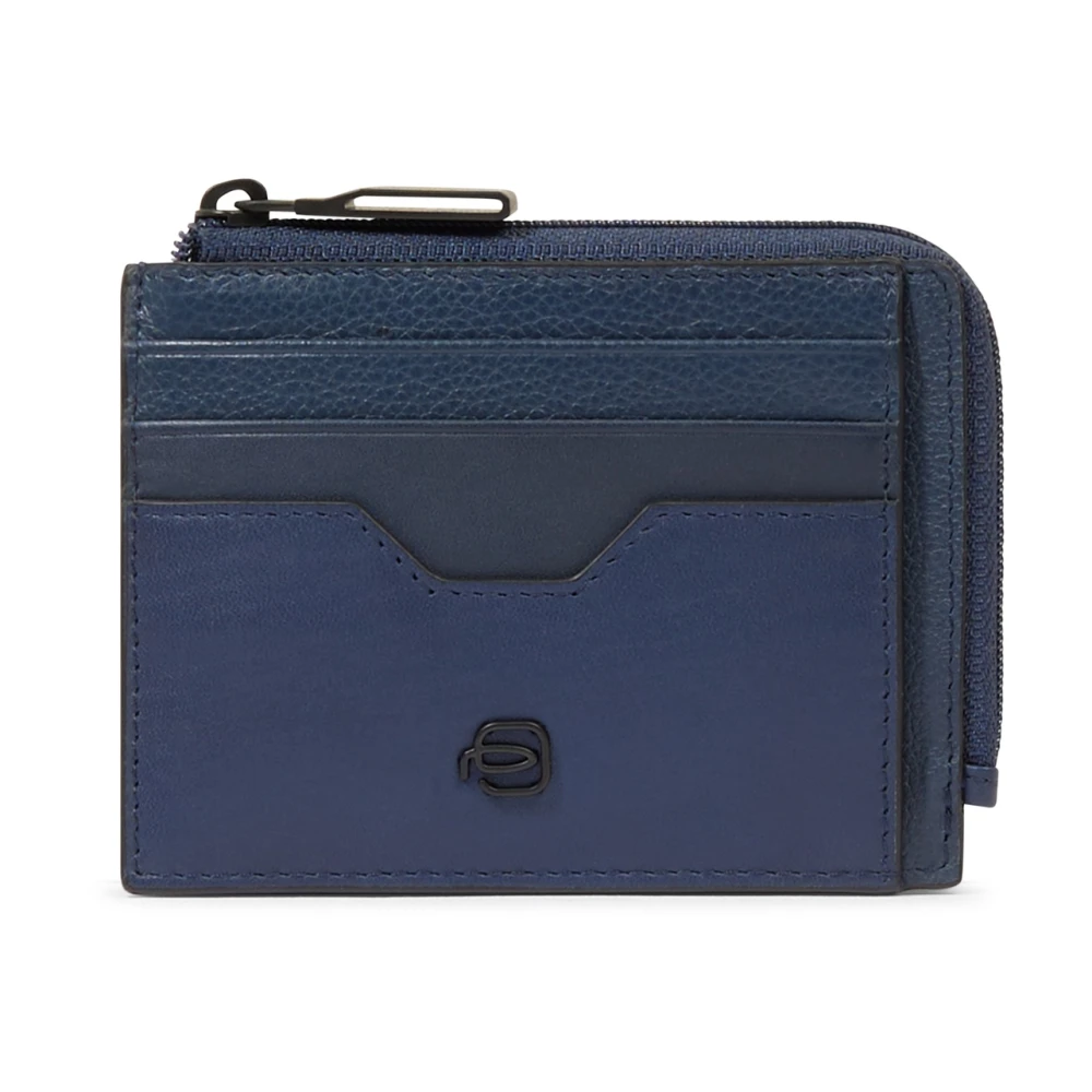 Piquadro Hombre Azul - Monedero Con Cremallera Y Tarjetero - Accessories - One Size