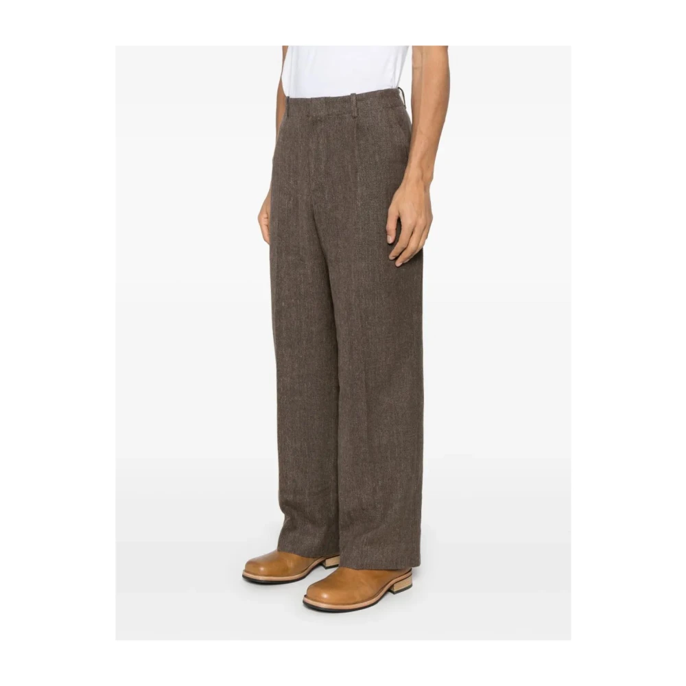 Our Legacy Klassieke Chino Broek Brown Heren