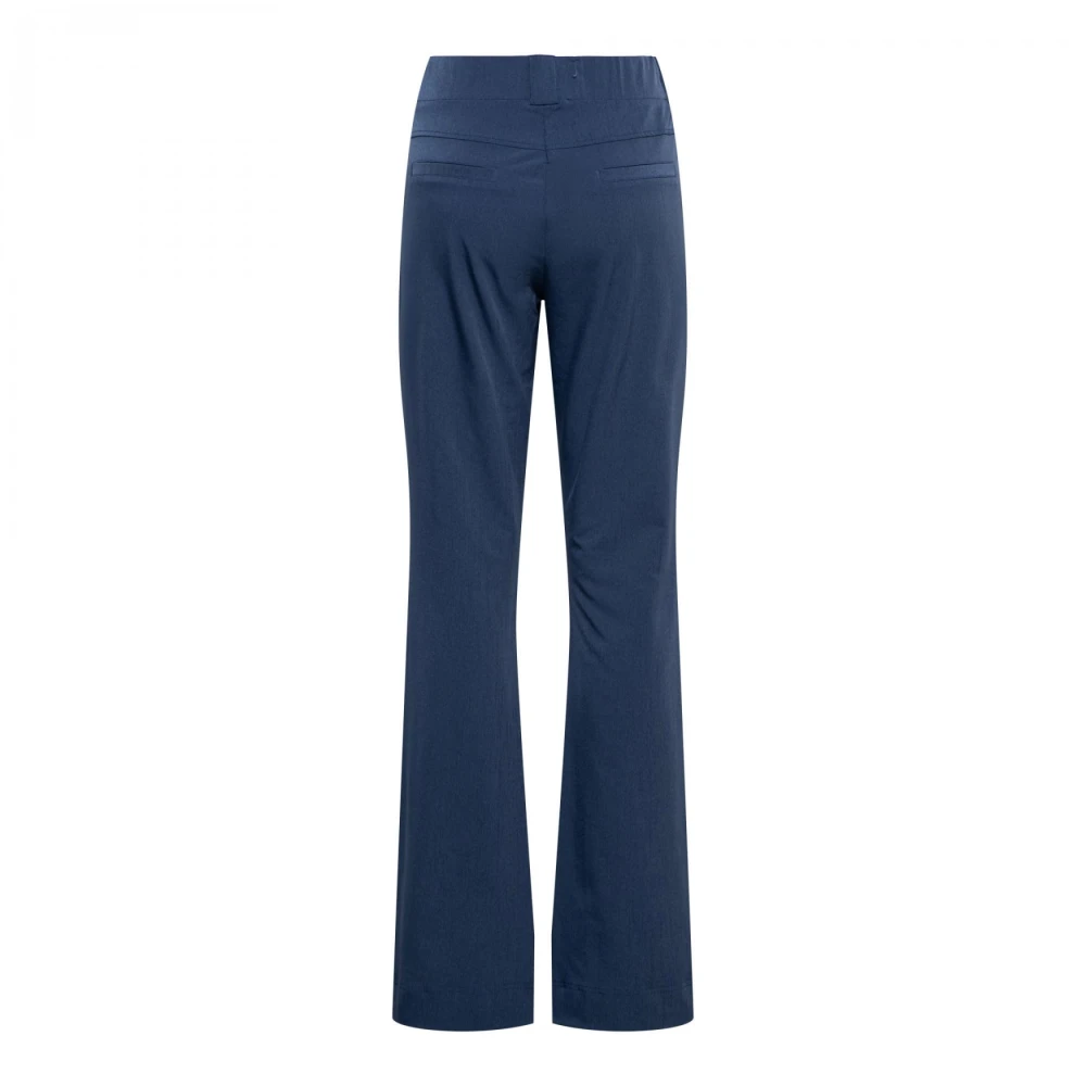 &Co Woman Wijde Broek Zomerse Stijl Blue Dames