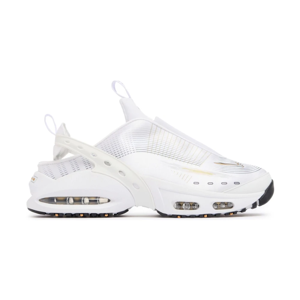 Nike White Running Shoes, Female, 5 Uk, Craze Trainers /Gold/Black Logo