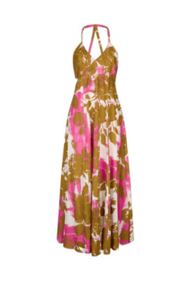 pink-floral-dress-elegant-style