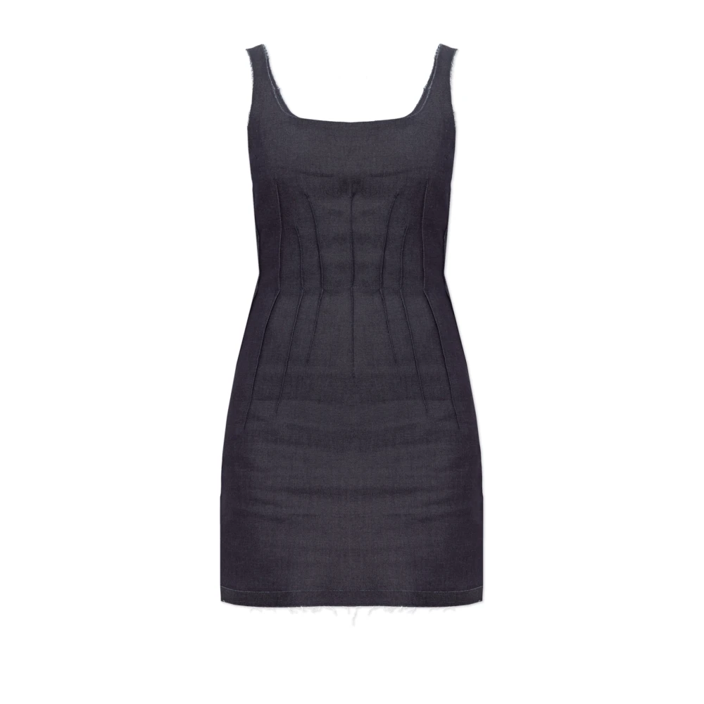 Marni Donna Blu Abito Di Denim