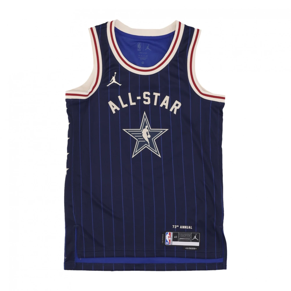 Jordan NBA All Star 2024 LeBron James Shirt Blue Heren