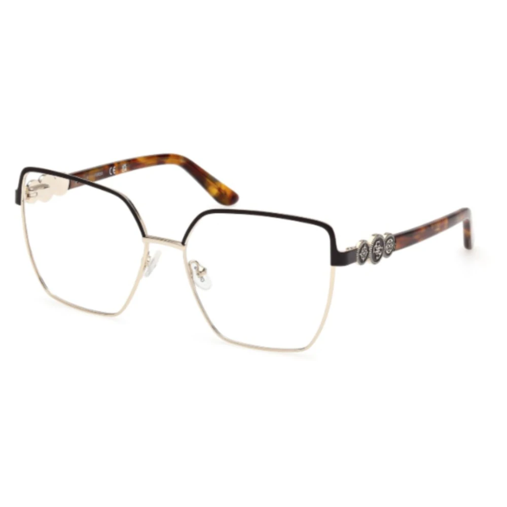 Guess Unisex Black Glasses, 57 Mm, Gu50229 Eyeglasses
