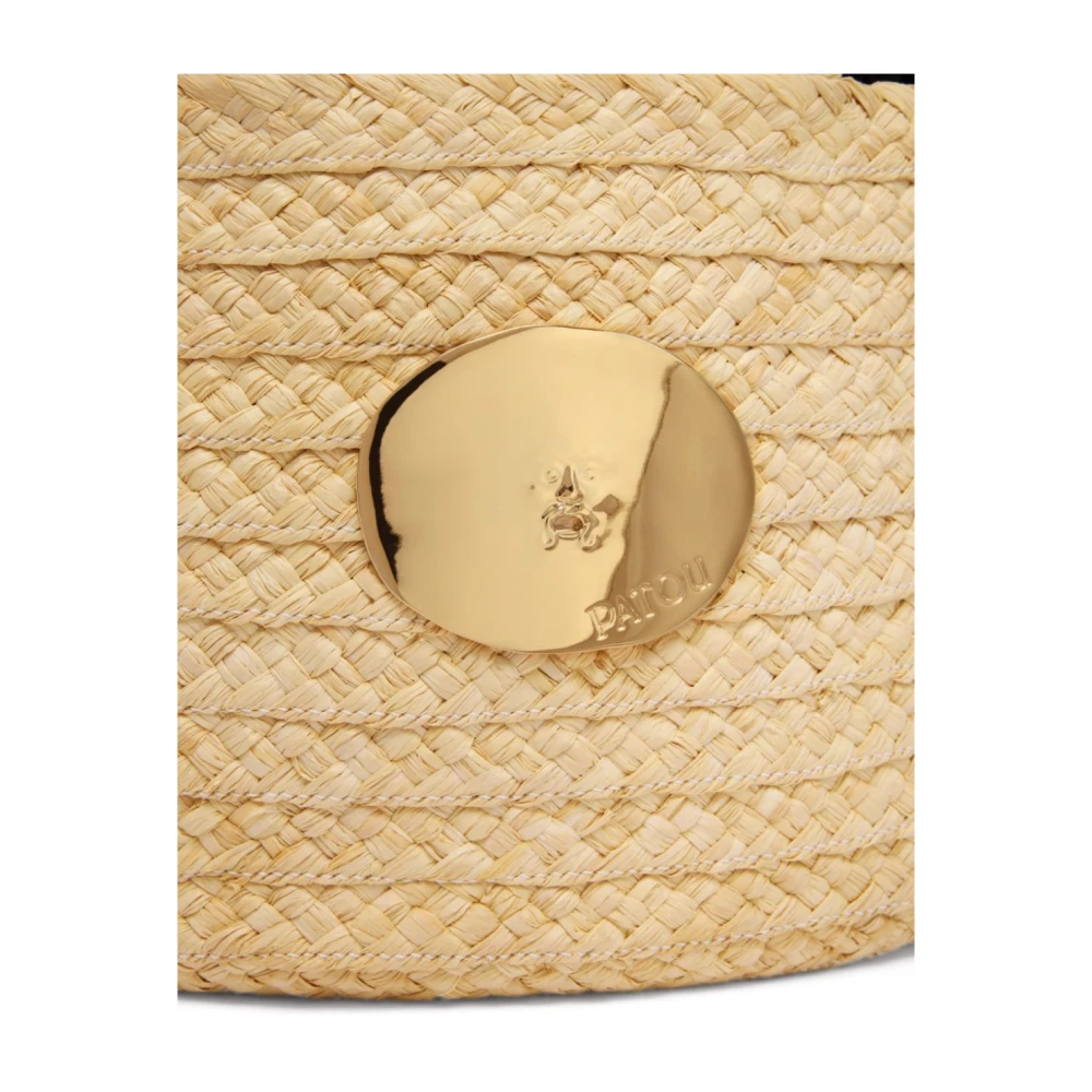 Patou Beige Trekkoord Bovenhandvat Tas Beige Dames