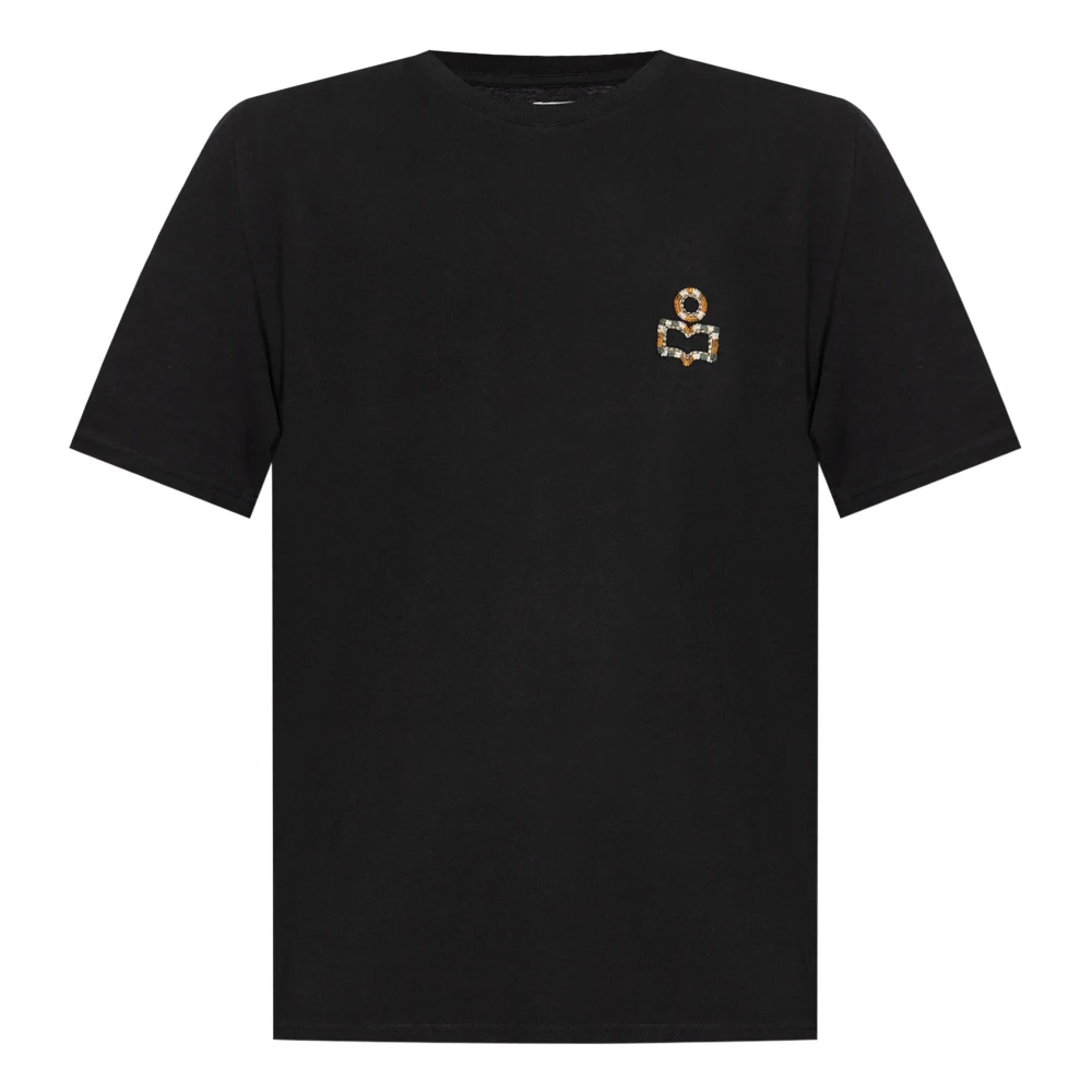 Isabel marant Zwarte T-shirts en Polos Hugo-Ga Black Heren