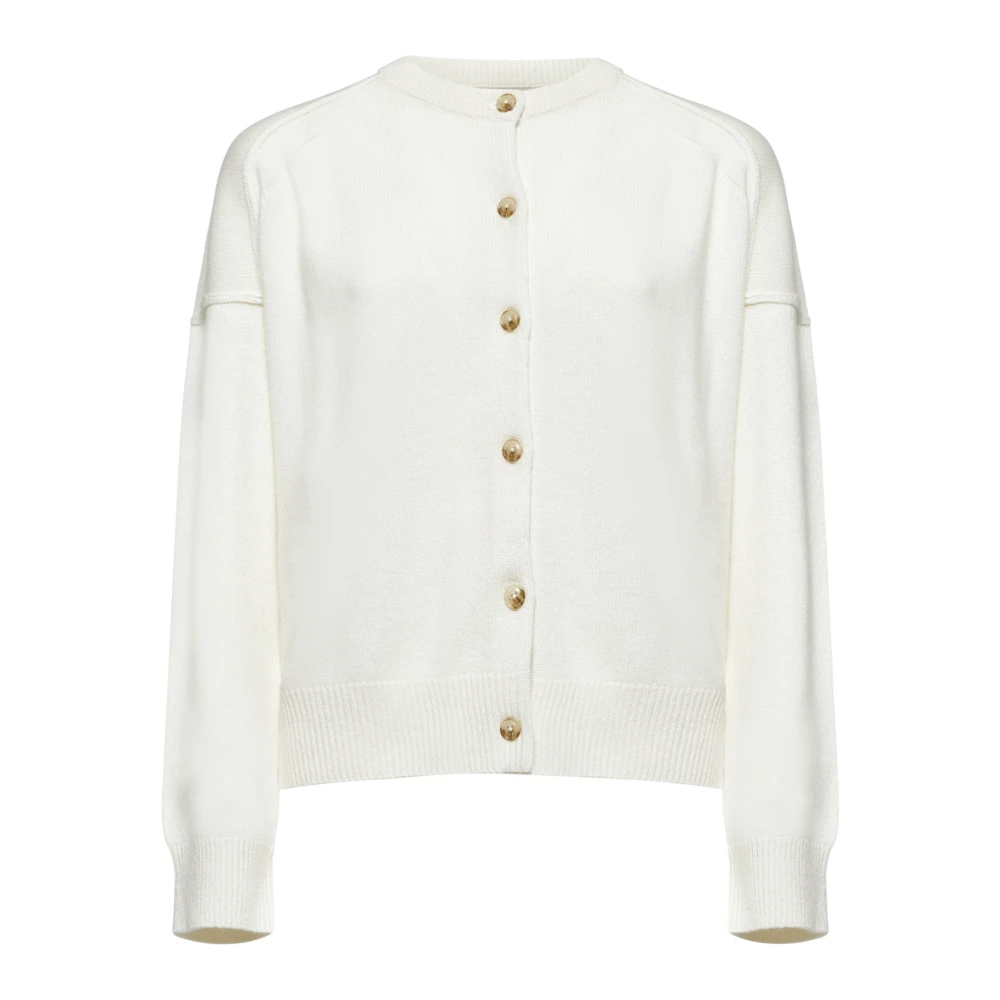 Loulou Studio Witte Sweater Collectie White Dames