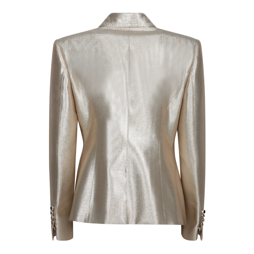 Tom Ford Luxe Gouden Monochrome Jas Gray Dames