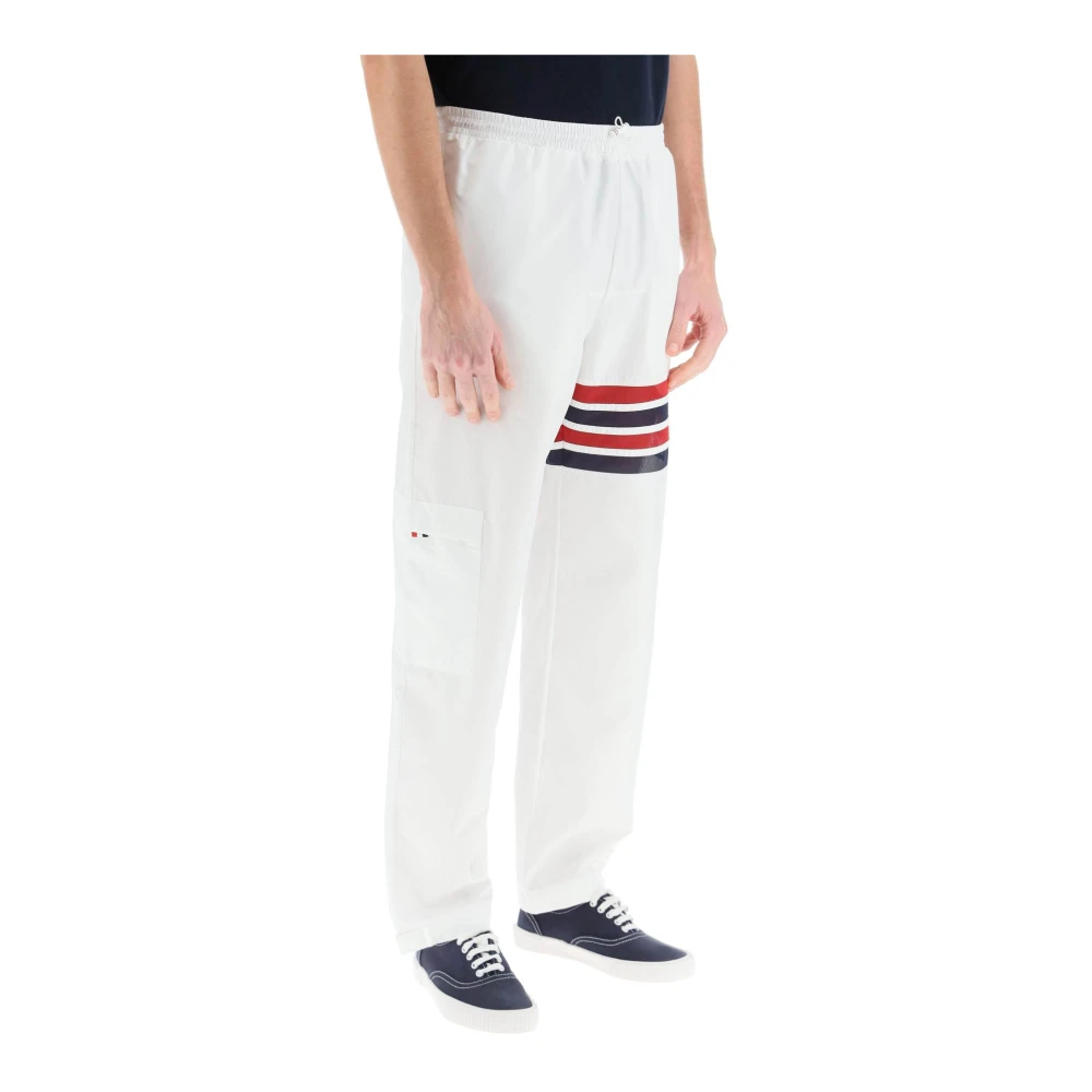 Thom Browne Wide Trousers White Heren