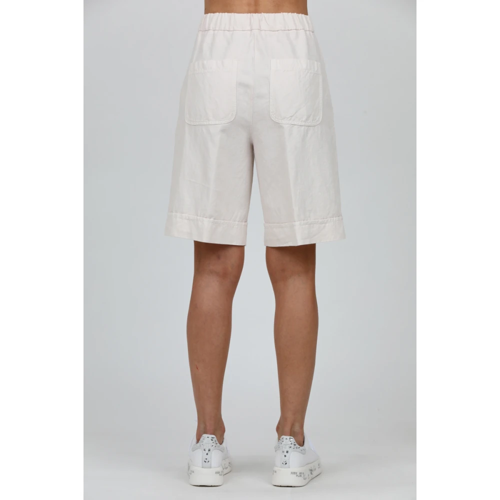 Rosso35 Casual Shorts Beige Dames