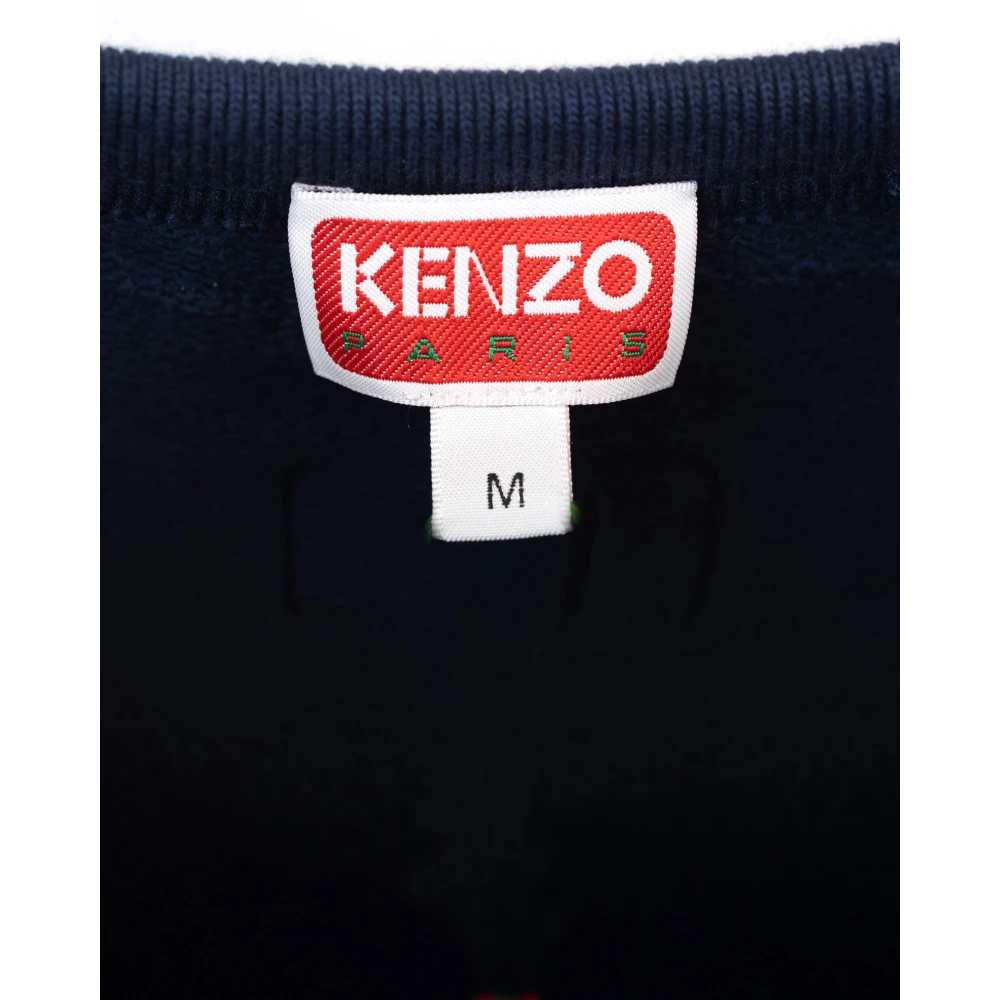 Kenzo Lucky Tiger Sweaters Blue Heren