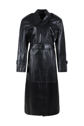 black-leather-trench-coat
